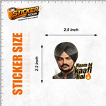 Naam Hi Kaafi Hai™ Funny Sticker | Waterproof Vinyl Car & Bike Sticker thumbnail