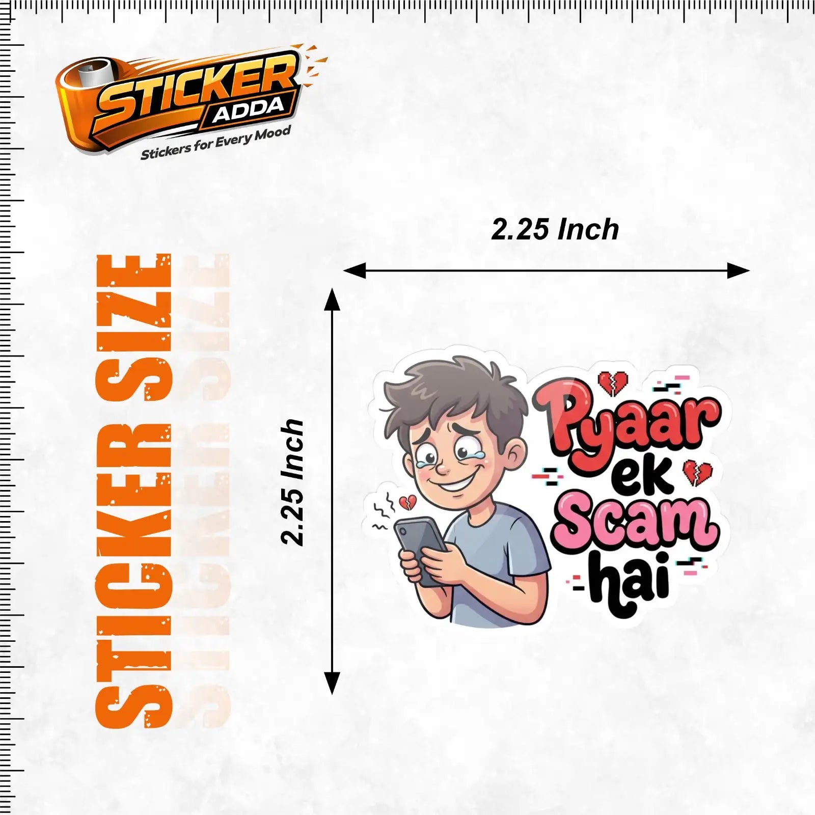 pyaar ek scam hai sticker