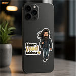 Naam Yaad Rakhna Attitude Sticker | Savage Premium Vinyl Waterproof Decal for Car, Bike, Laptop & Helmet thumbnail