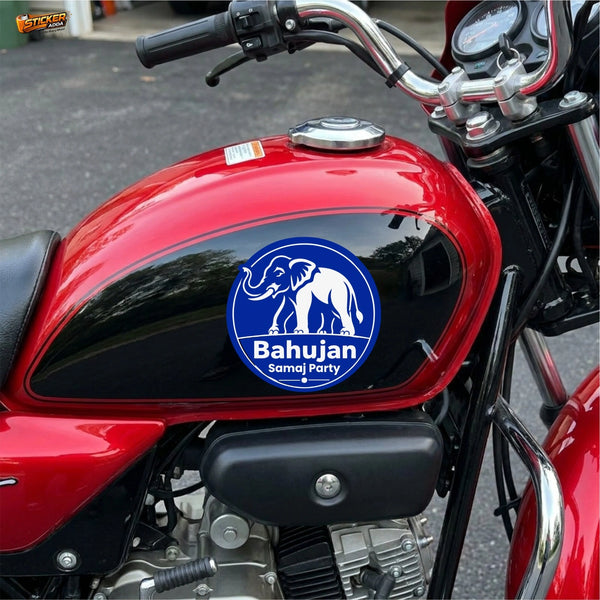 Bahujan Samaj Party (BSP)™ Sticker | Premium Waterproof Vinyl Car, Bike, Laptop & Helmet Sticker | StickerAdda™