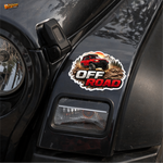 Off Road Adventure™ SUV Sticker | Waterproof Vinyl Car & Bike Sticker | Bold Offroad Decal| StickerAdda™ thumbnail