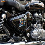Street Vibe Monkey Rider™ Sticker – Cool Biker Character Vinyl Decal for Laptop, Bike & Helmet thumbnail