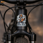 Smoke Break™ Raccoon Sticker | Premium Waterproof Vinyl Car & Bike Sticker | Funny Chill Vibe Decal thumbnail