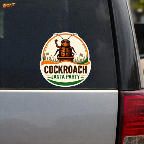cjp party sticker