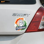 Indian National Congress™ Sticker | Premium Waterproof Vinyl Car, Bike, Laptop & Helmet Sticker | StickerAdda™ thumbnail