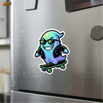 Ghost Rider Swag™ Sticker – Cool Skateboarding Spirit Vinyl Decal for Laptop, Bike & Helmet thumbnail