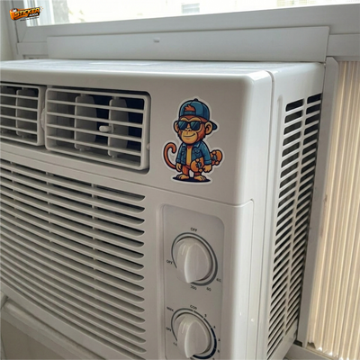 Urban Monkey Vibes™ Sticker | Cool Skater Monkey Waterproof Vinyl Decal for Car, Bike, Laptop & Helmet