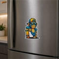 Cool Monkey Skateboard Sticker™ | Premium Waterproof Vinyl Decal for Car, Bike, Laptop & Helmet | Stylish Cartoon Character Sticker | StickerAdda™