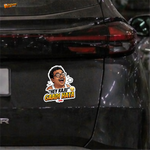 Hey Raju™ Gaadi Hata Sticker | Premium Waterproof Vinyl Car & Bike Sticker | Funny Meme Decal thumbnail