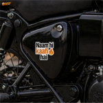 Naam Hi Kaafi Hai™ Funny Attitude Sticker | Premium Waterproof Vinyl Laptop, Car & Bike Sticker thumbnail