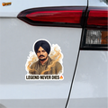 Legend Never Dies™ Attitude Sticker | Premium Waterproof Vinyl Laptop, Car & Bike Sticker | StickerAdda™