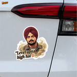 Level Apna High Hai™ Punjabi Attitude Sticker | Premium Waterproof Vinyl Laptop, Car & Bike Sticker thumbnail
