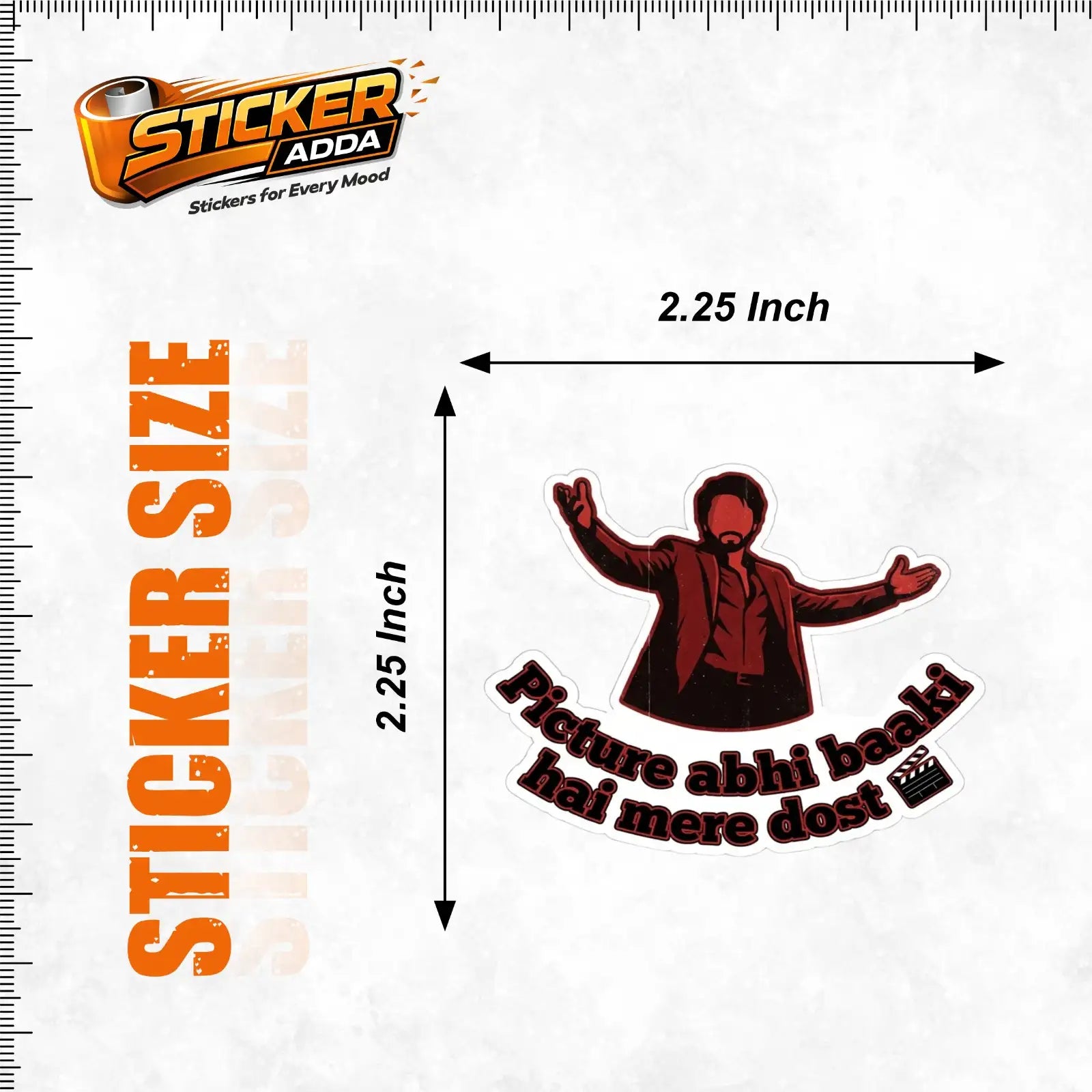 picture abhi baaki hai mere dost sticker