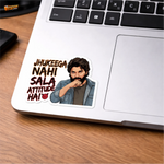 Jhukeega Nahi Sala™ Attitude Sticker | Waterproof Vinyl Car, Bike & Laptop Sticker thumbnail