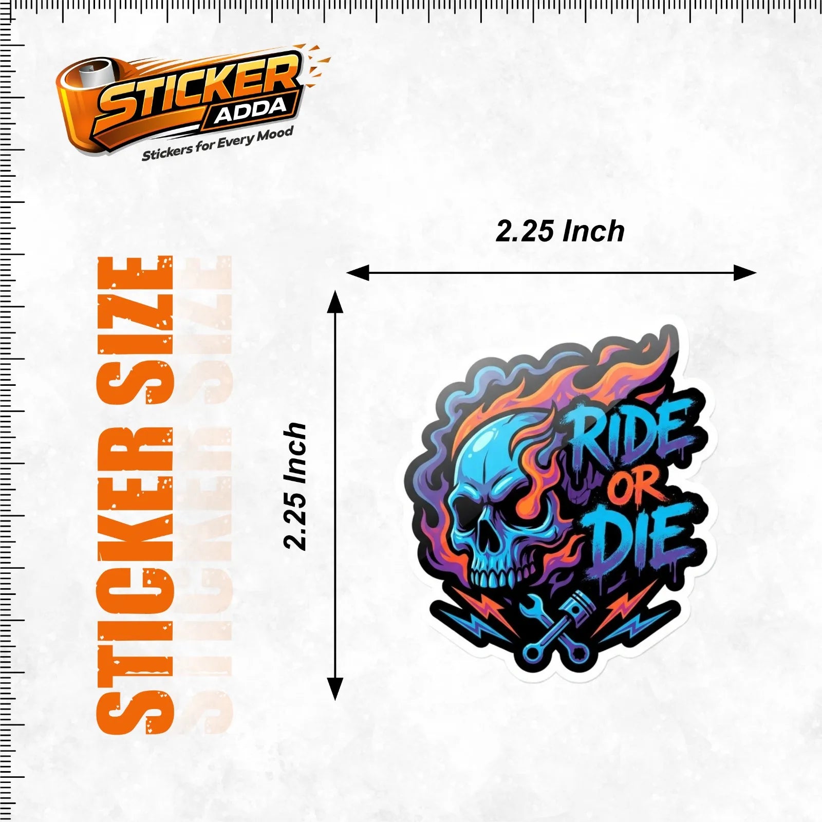 ride or die sticker