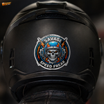 Ride or Die™ Skull Sticker | Premium Waterproof Vinyl Car & Bike Sticker | Savage Biker Decal thumbnail