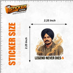 Legend Never Dies™ Attitude Sticker | Premium Waterproof Vinyl Laptop, Car & Bike Sticker thumbnail