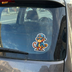 Urban Monkey Vibes™ Sticker | Cool Skater Monkey Waterproof Vinyl Decal for Car, Bike, Laptop & Helmet thumbnail