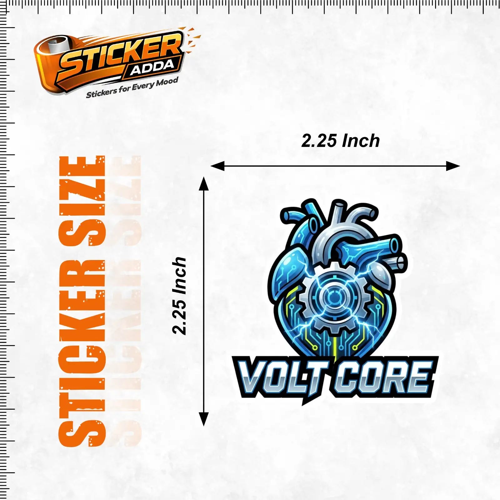 volt core sticker