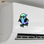 Ghost Rider Swag™ Sticker – Cool Skateboarding Spirit Vinyl Decal for Laptop, Bike & Helmet thumbnail